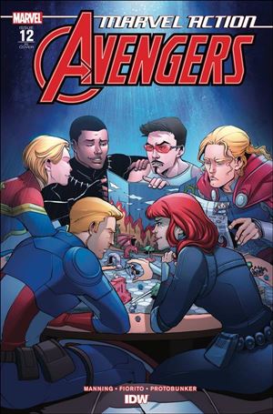 Marvel Action: Avengers (2019) issue 12-B Emma Vieceli 1:10 Cover