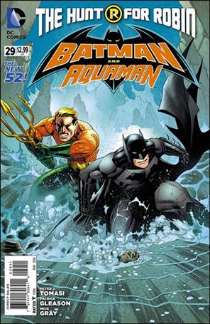 Batman and Robin (2011) issue 29 Patrick Gleason Cover