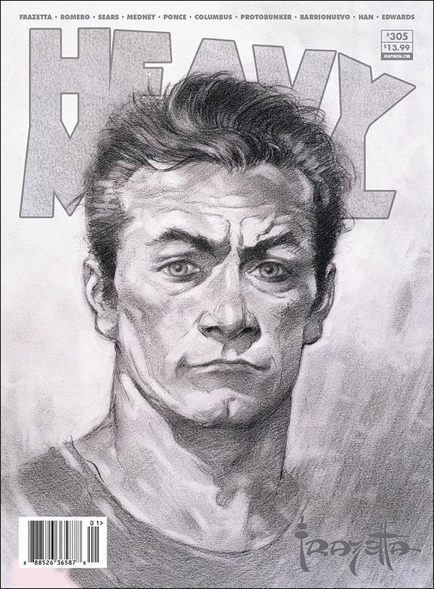Heavy Metal issue 305 Frank Frazetta Cover