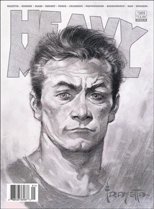 Heavy Metal issue 305 Frank Frazetta Cover