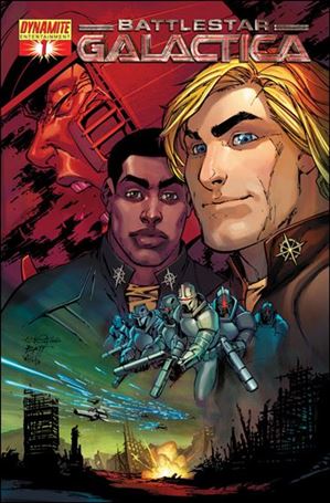 Classic Battlestar Galactica issue 1-B Talent Caldwell Standard Cover