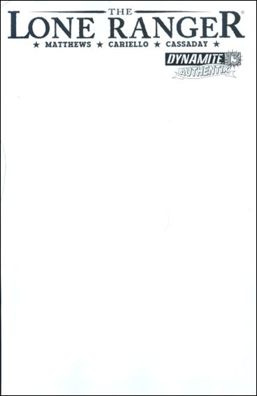 Lone Ranger (2006) issue 13-B Authentix Cover