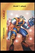 Marvel OverPower (Base Set) card nn57 Cable: Bodyslide