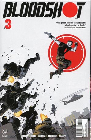 Bloodshot (2019) issue 3 Declan Shalvey Cover