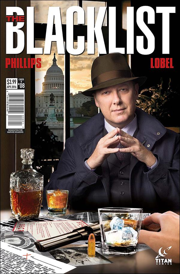 Blacklist issue 8-B Subscription Photo Cover