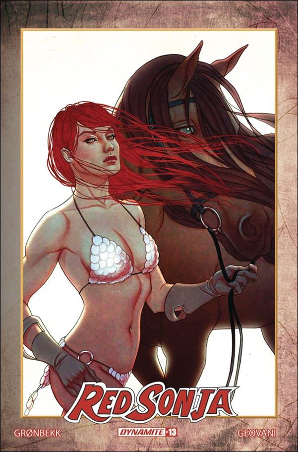 Red Sonja (2023) issue 13-F Jenny Frison Modern Icon 1:10 Cardstock Cover