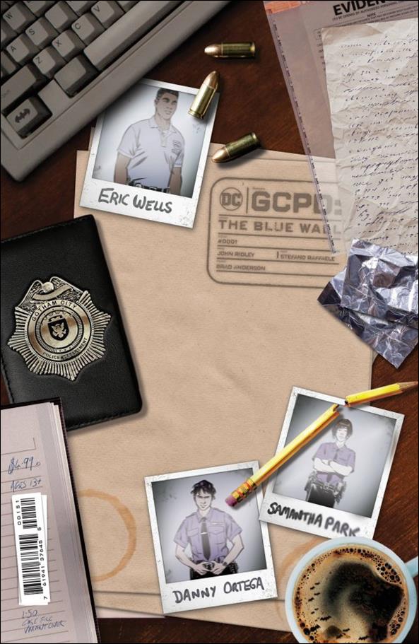 GCPD: The Blue Wall issue 1-D Case File Cover