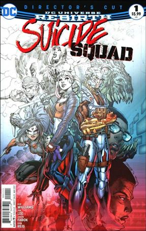 Suicide Squad (2016)  issue 1-I Jim Lee Director's Cut Cover