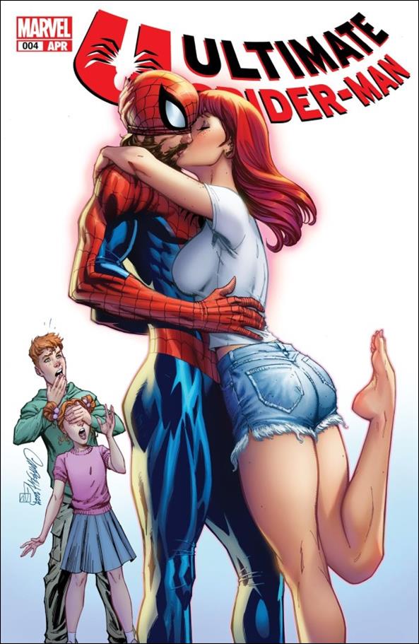 Ultimate Spider-Man (2024) issue 4-J J. Scott Campbell Webstore Cover B