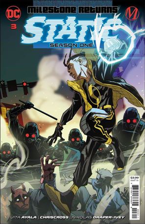 Static: Season One issue 3 Khary Randolph Cover