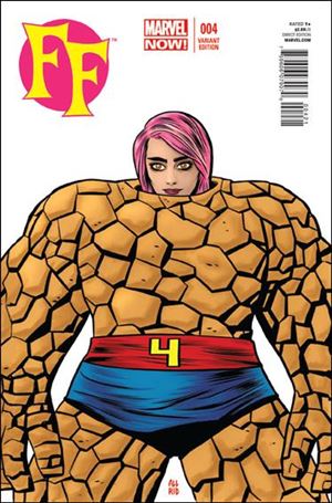 FF (2013) issue 4-B 1:25 Character Cover