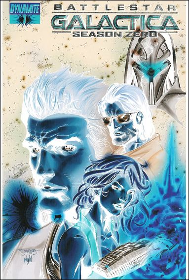 Battlestar Galactica: Season Zero issue 1-F Stephen Segovia 1:25 Negative Cover 