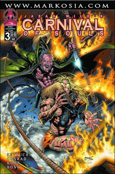 Jazan Wild's Carnival of Souls issue 3-B Richard Bonk Cover