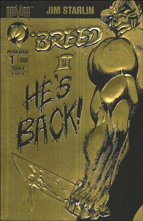 Breed II issue 1-B Gold Embossed Cover