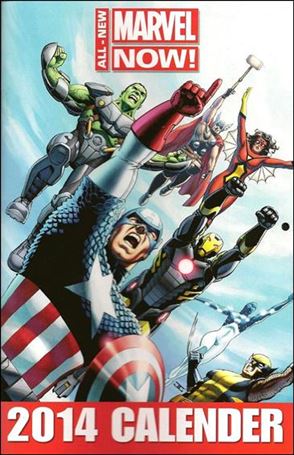 Marvel 2014 Calendar  Cover Image 1