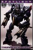 Transformers Spotlight: Thundercracker issue 1-C Clayton Crain 1:10 Cover