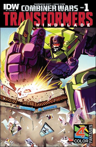 Transformers: Windblade (2015) issue 1-G Travis Sengaus 4 Color Fantasies Comics Cover