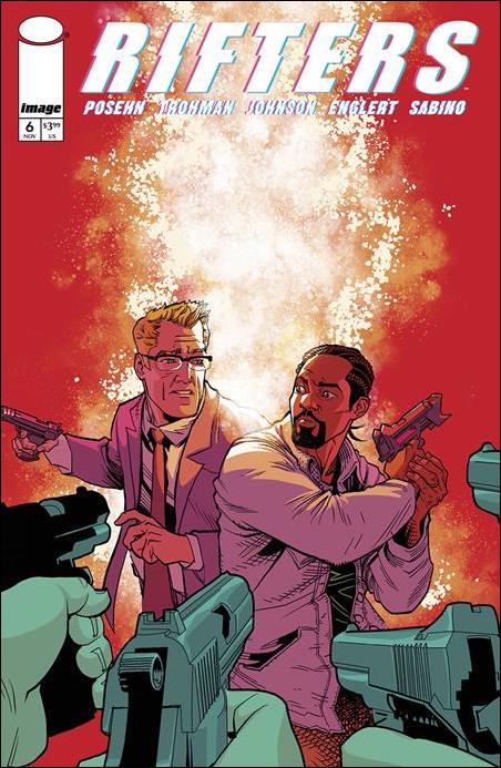 Rifters (2024) issue 6 Chris Johnson Cover