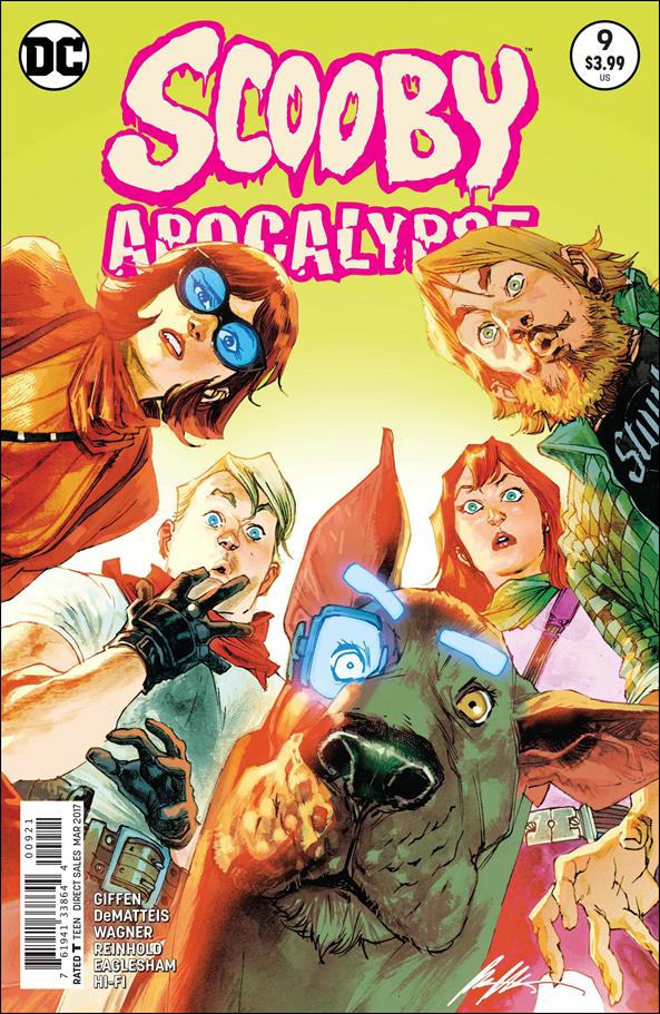 Scooby Apocalypse issue 9-B Rafael Albuquerque Cover