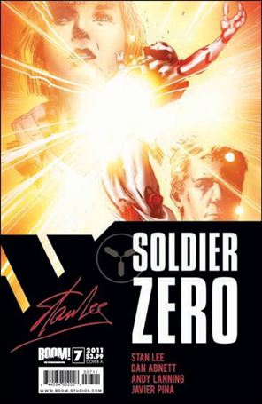 Soldier Zero issue 7 Trevor Hairsine Cover