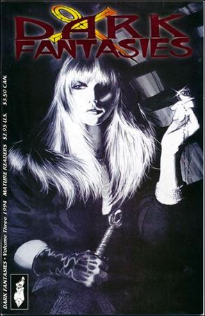Dark Fantasies issue 3-B Red Foil Cover