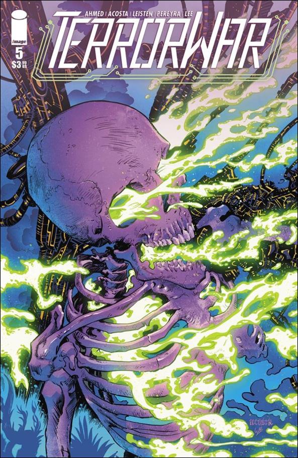 Terrorwar issue 5 Dave Acosta Cover