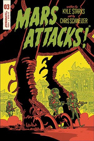 Mars Attacks (2018) issue 3-E Chris Schweizer Subscription Cover
