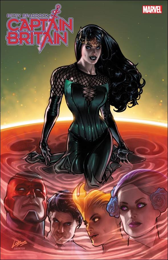 Betsy Braddock: Captain Britain issue 2-B Pablo Villalobos Cover