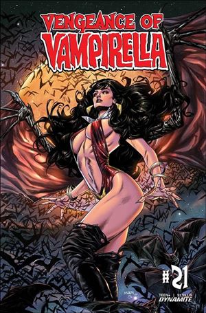 Vengeance of Vampirella (2019) issue 21-E Michael Sta Maria Cover