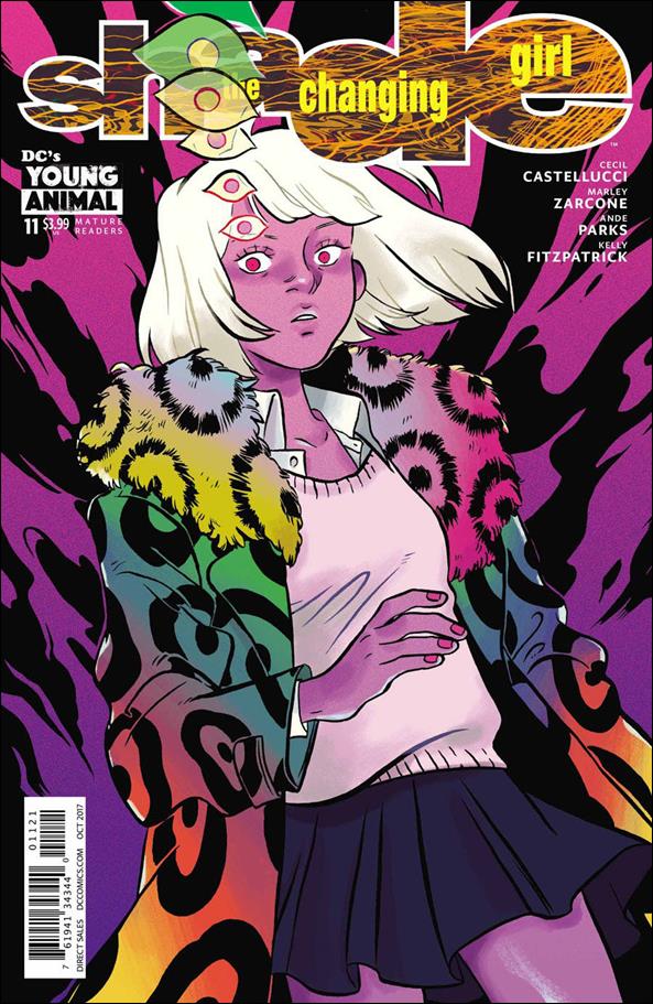 Shade, the Changing Girl issue 11-B Leslie Hung Cover