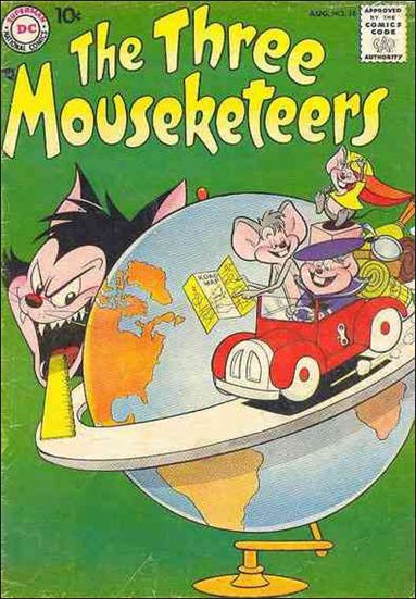 Three Mouseketeers (1956) issue 18