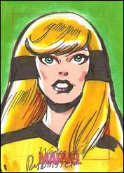 Women of Marvel (SketchaFEX Subset) card JR Joe Rubinstein 1/351