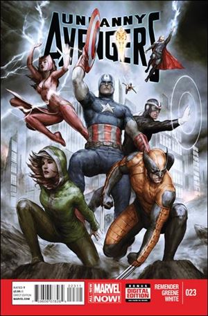 Uncanny Avengers (2012) issue 23 Agustin Alessio Cover