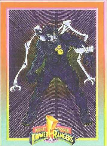 Mighty Morphin Power Rangers: Series 1  (Foil Bordered Set) card 4 Baboo