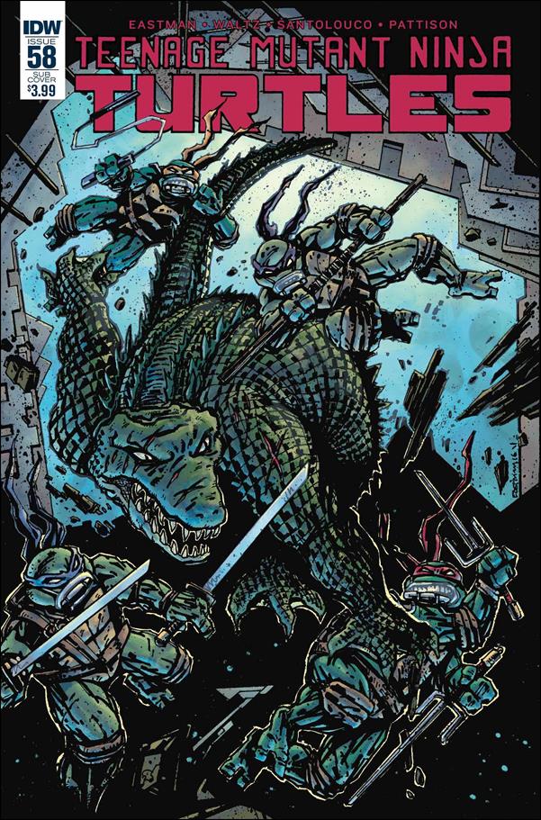 Teenage Mutant Ninja Turtles (2011) issue 58-B Kevin Eastman Subscription Cover