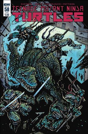Teenage Mutant Ninja Turtles (2011) issue 58-B Kevin Eastman Subscription Cover
