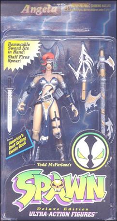 Spawn (Series  2) figure 1-C Angela (Silver Repaint)