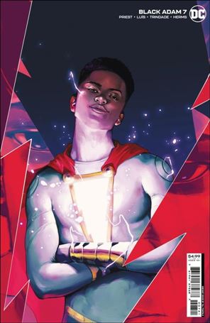 Black Adam issue 7-C Taj Tenfold Cardstock Cover