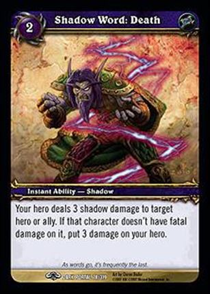 World of Warcraft: Through the Dark Portal (Base Set) card 78 Shadow Word: Death