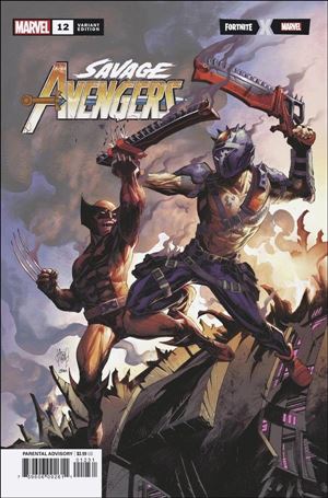 Savage Avengers (2019) issue 12-C Adam Kubert Fortnite Cover