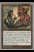 Magic the Gathering: 5th Edition (Base Set) card 354 Bottle of Suleiman