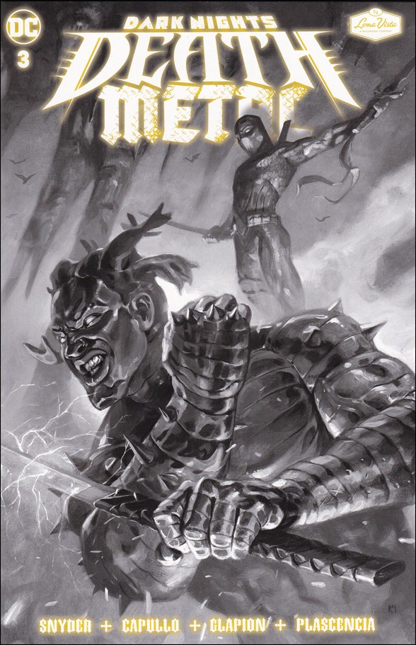 Dark Nights: Death Metal issue 3-KA Kai Carpenter Loma Vista Cover (2nd Printing)