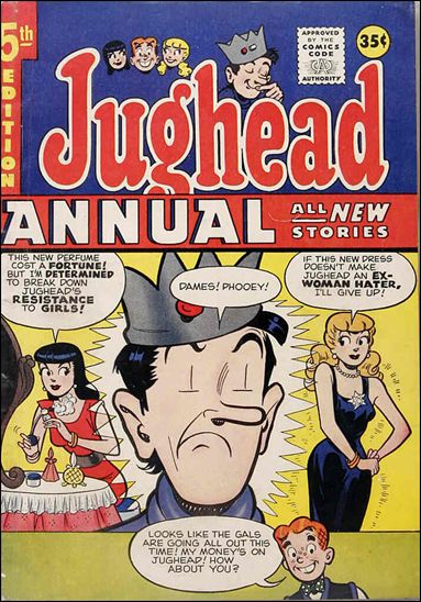 Jughead Annual issue 5-B 35 Cent Price Cover