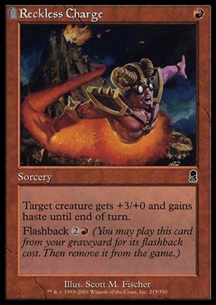 Magic the Gathering: Odyssey (Base Set) card 215 Reckless Charge