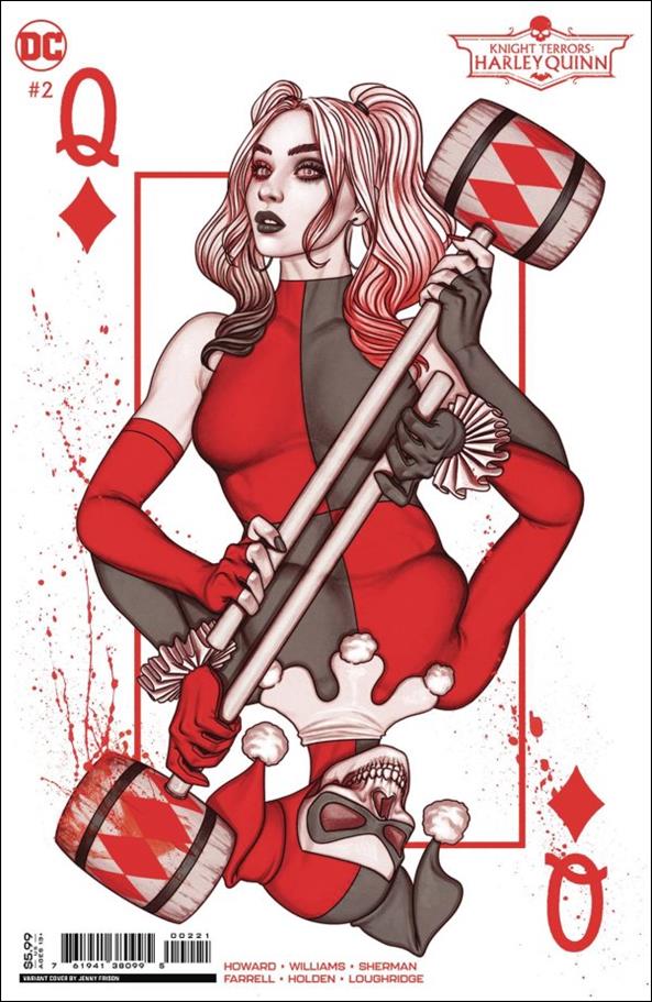 Knight Terrors: Harley Quinn issue 2-B Jenny Frison Cardstock Cover