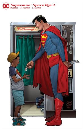 Superman: Space Age issue 3-B Joe Quinones Cover