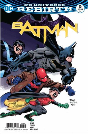 Batman (2016) issue 16-B Tim Sale Cover