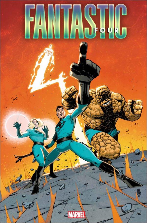 Fantastic Four (2022) issue 14-B Mike Henderson Cover