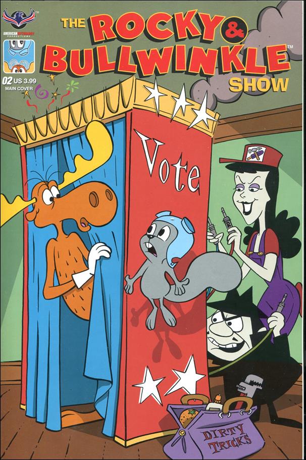 Rocky and Bullwinkle Show issue 2 S.L. Gallant Cover