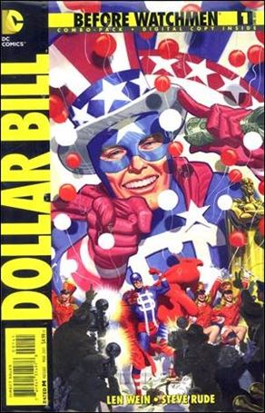 Before Watchmen: Dollar Bill issue 1-B Polybagged Steve Rude Cover Combo Pack
